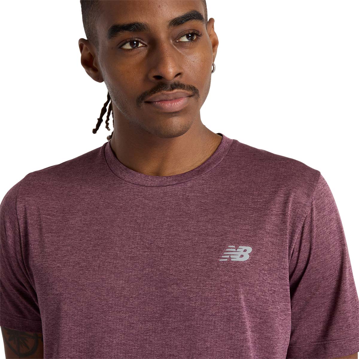 New Balance Athletics Run Løbe T-shirt Herre