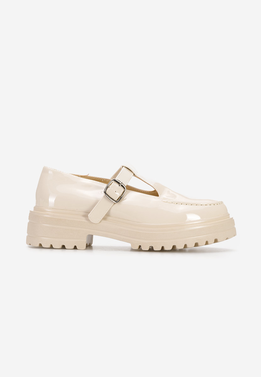Chaussures casual femme beige Pandy
