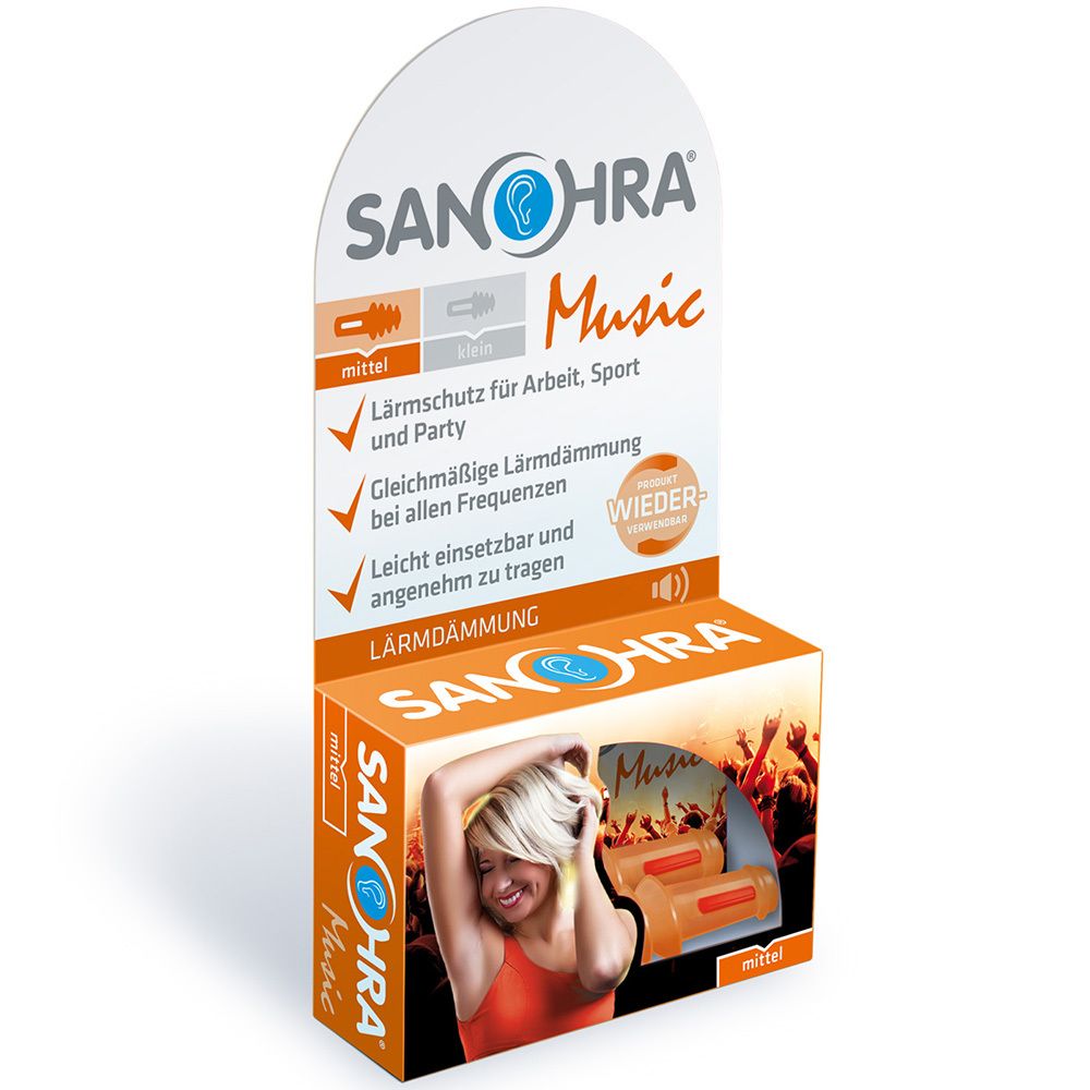 Sanohra® Music Lärmschutz für Erwachsene