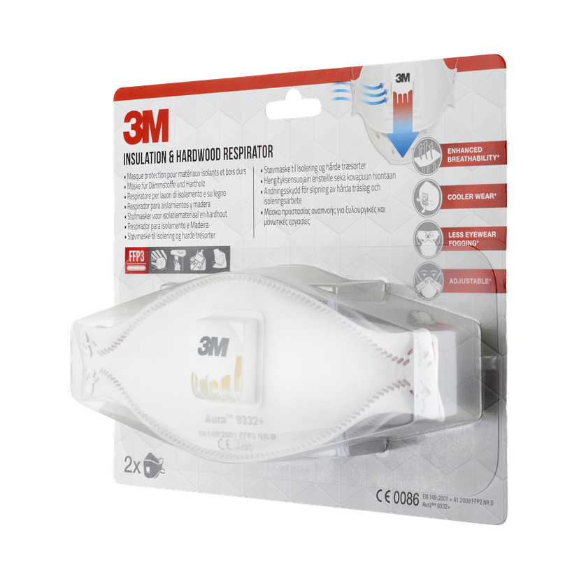 Filtermaske 2-pk FFP3