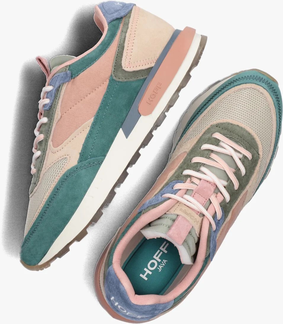 THE HOFF BRAND groene the hoff brand lage sneakers java