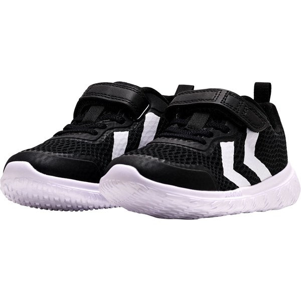 Black Actus Recycled JR Sneakers - Hummel