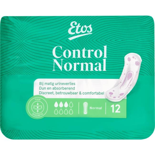 Etos Control Incontinentieverband Normal 12 stuks
