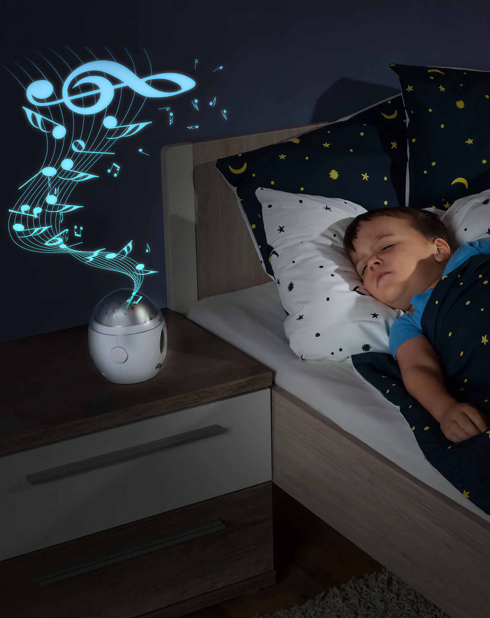 Einschlaflicht MY MAGIC STAR LIGHT mit Lichtprojektion