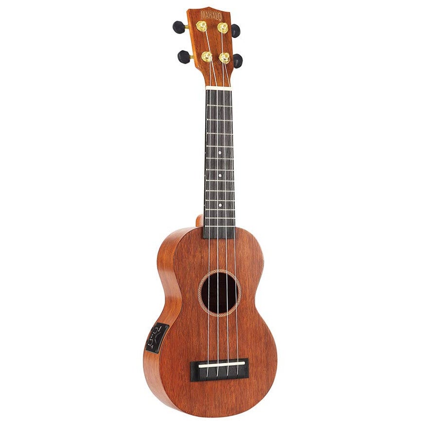 Mahalo MJ1VTTBR Java Series elektrisch-akoestische sopraan ukelele