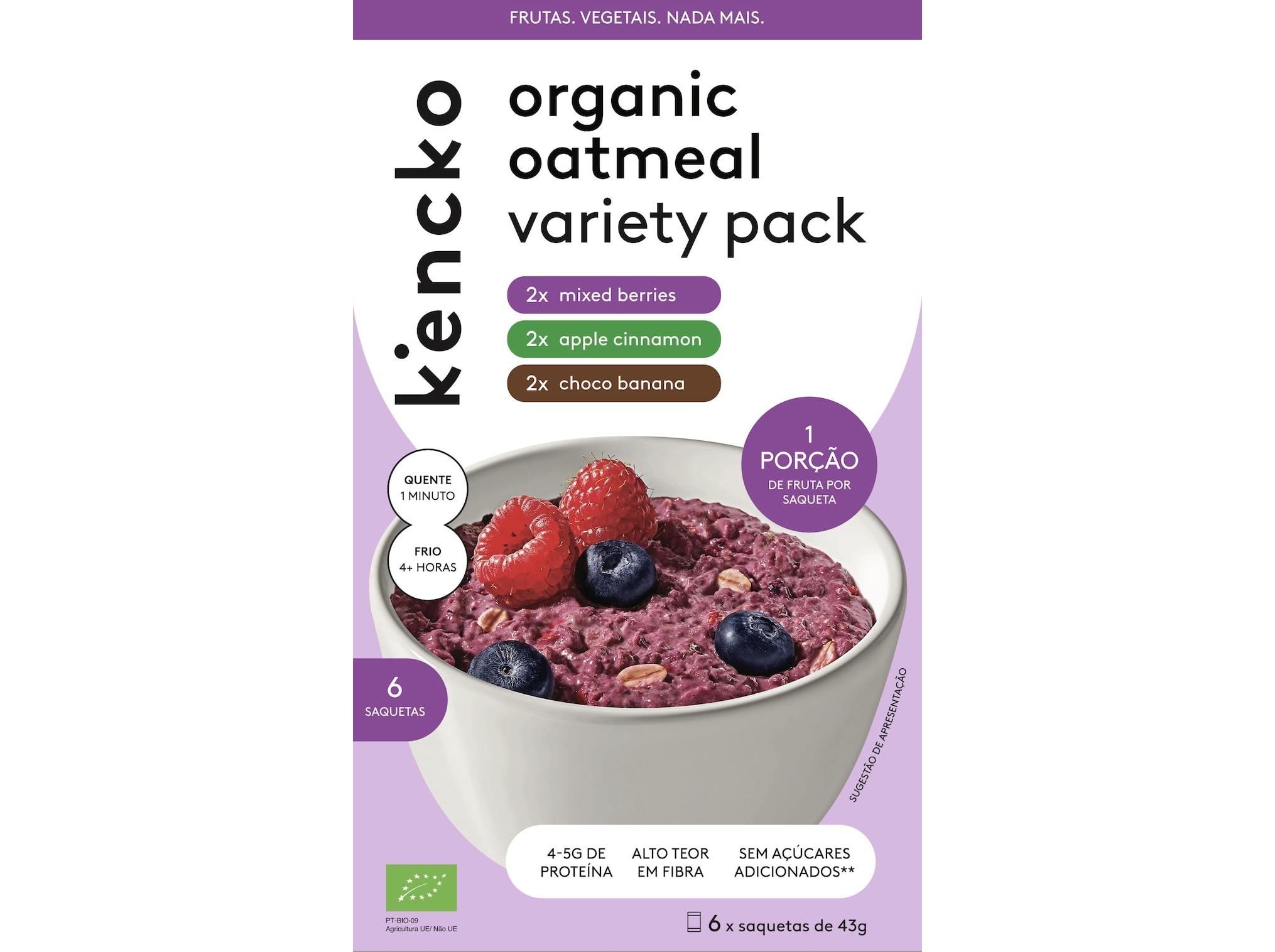 AVEIA KENCKO BANANA MAÇÃ FRUT VERM 6X43G