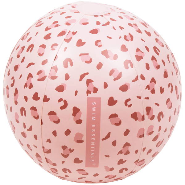 Swim EssentialsSwim Essentials   Beachball 51cm pink leopard