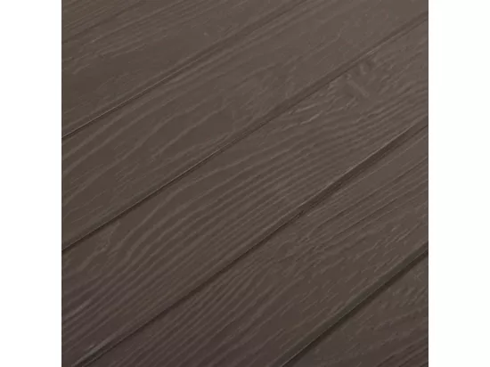 Boîte de rangement de jardin Marron 116x44x55 cm
