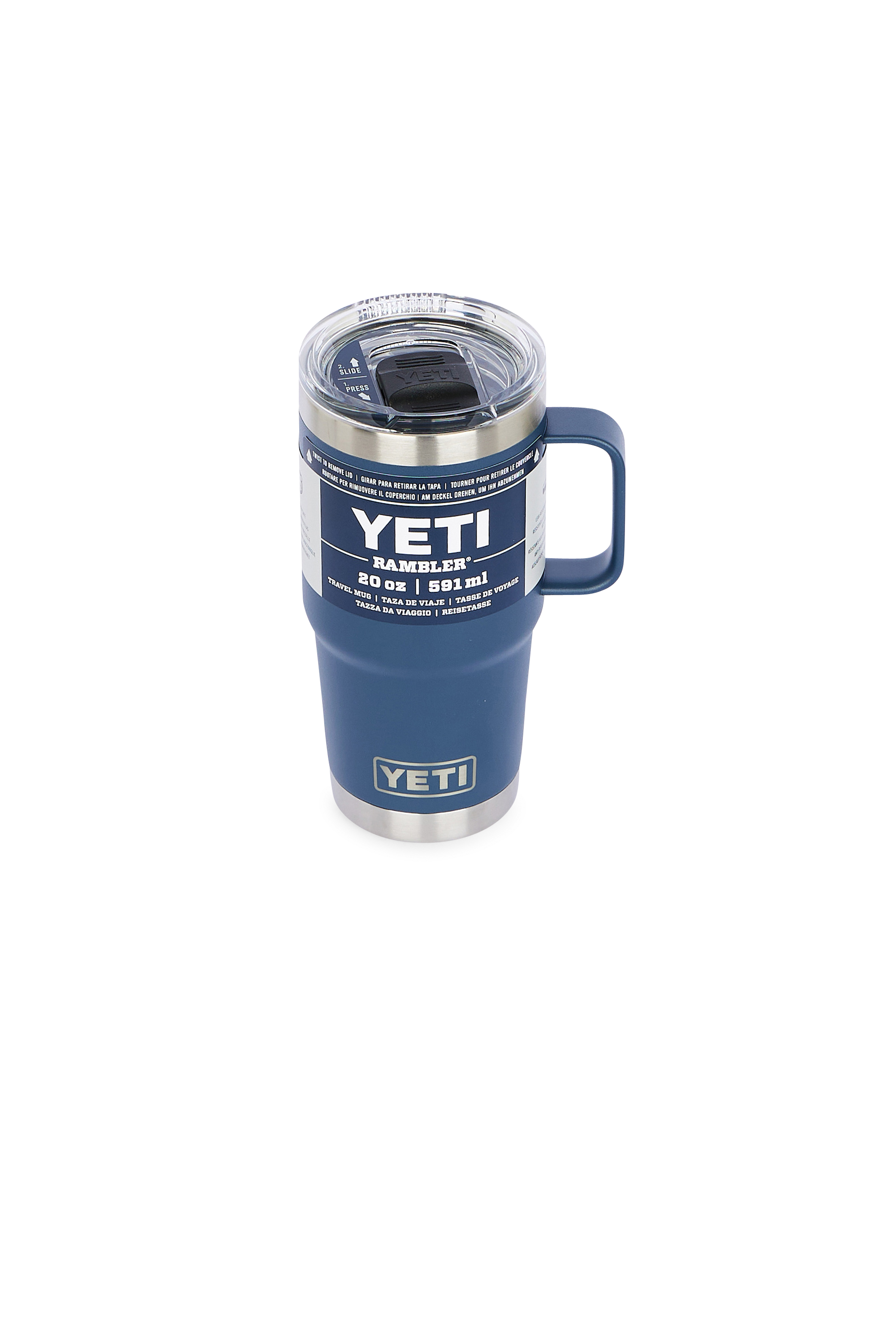 YETI Thermos RAMBLER 20 Bleu