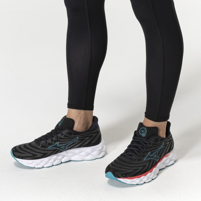 Mizuno Herre Løbesko Wave Sky 8 Sort