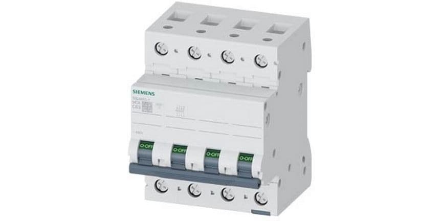 Siemens Leitungsschutzschalter 400 V 6kA, 3 N-polig, C, 63A Leitungsschutzschalter