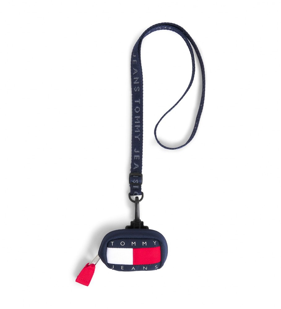 Capa para AirPods da Tommy Jeans, azul-marinho