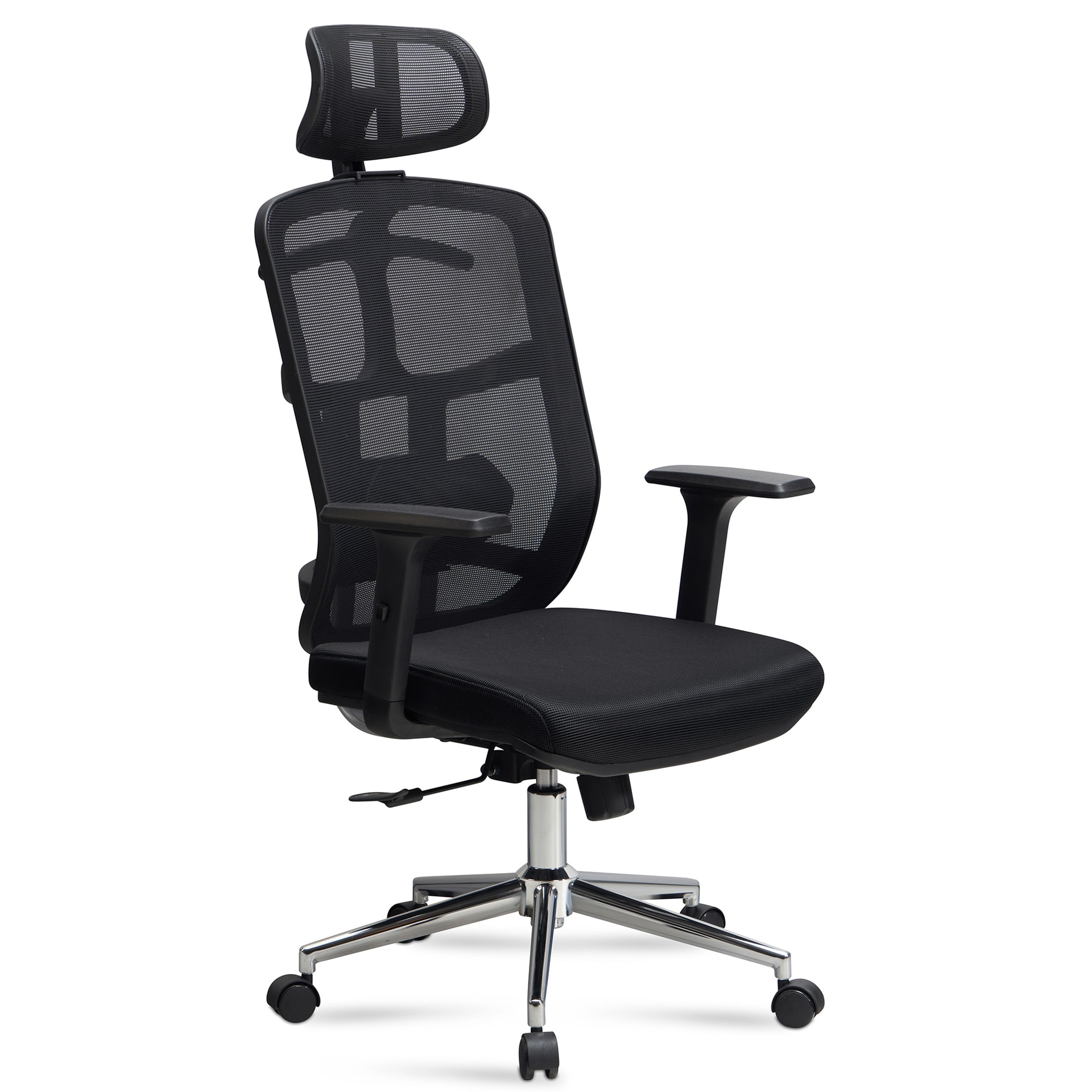 Bürostuhl 68x130x68 cm Stoff schwarz