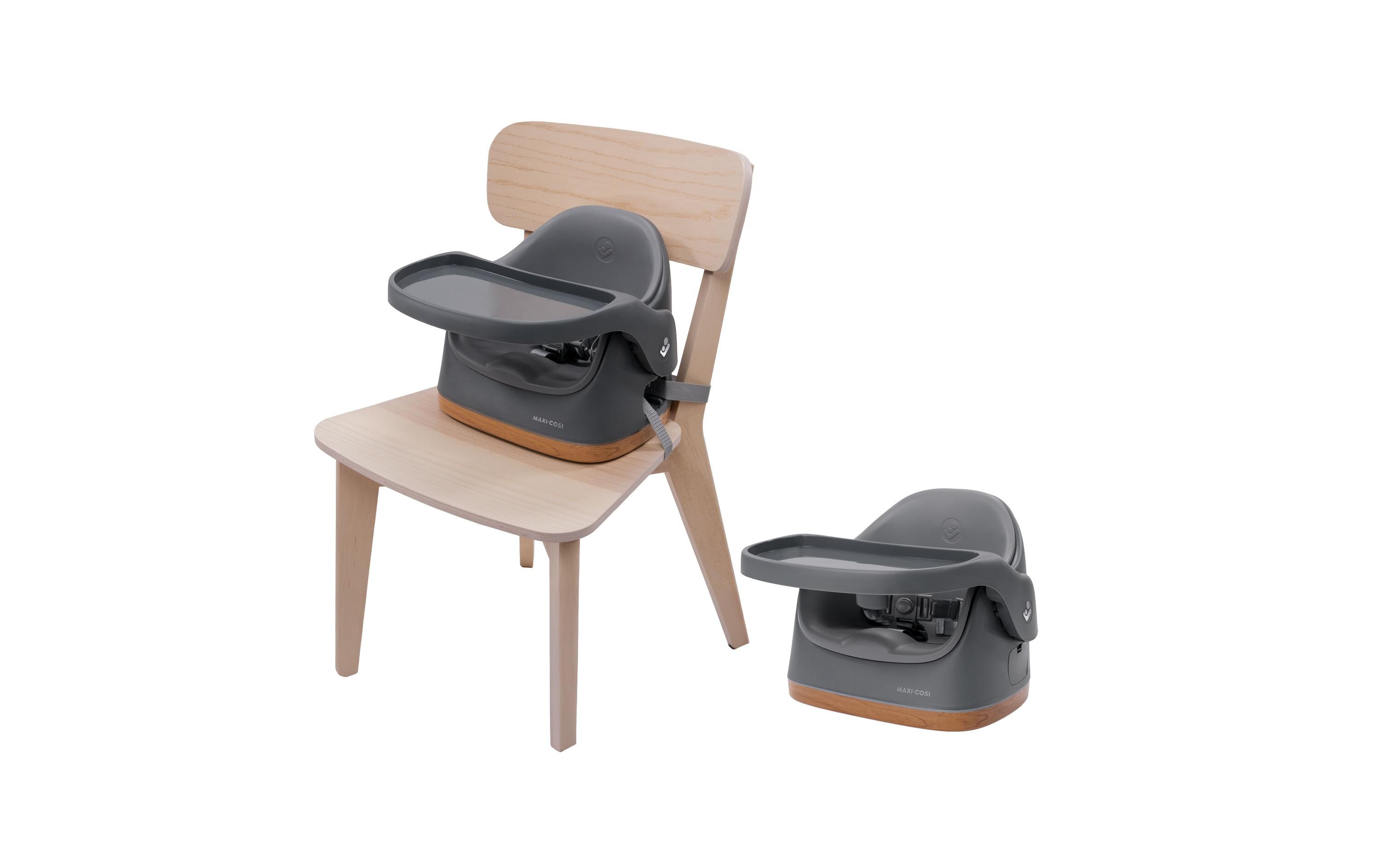 Tischsitz Jay GraphitTisch-Sitzerhöhung mit Tablett – elegance Graphite