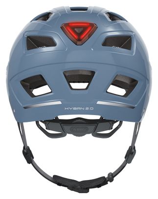 Casque Urbain Abus Hyban 2.0 Glacier Bleu