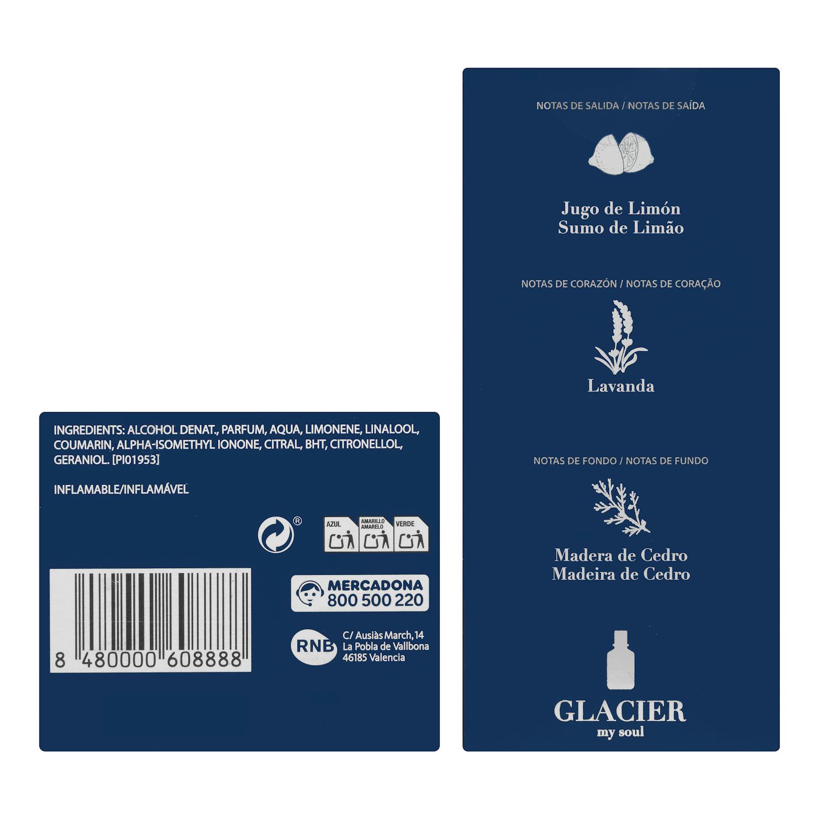 My Soul Glacier Eau de Parfum pour Homme