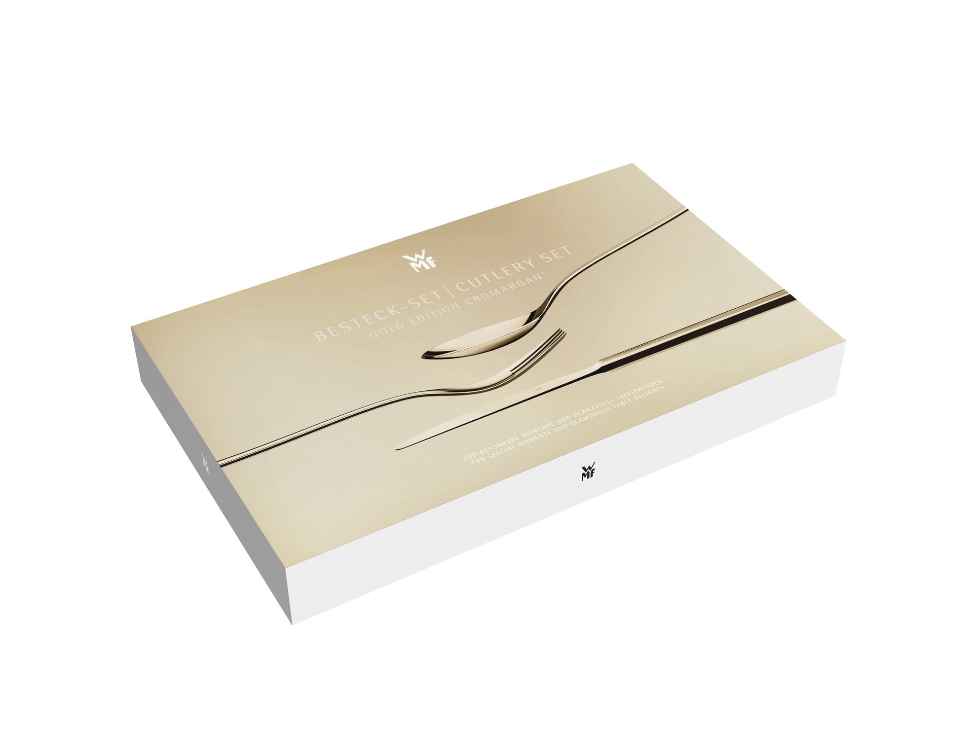 WMF Besteck-Set 30-teilig SITELLO Gold Edition Edelstahl