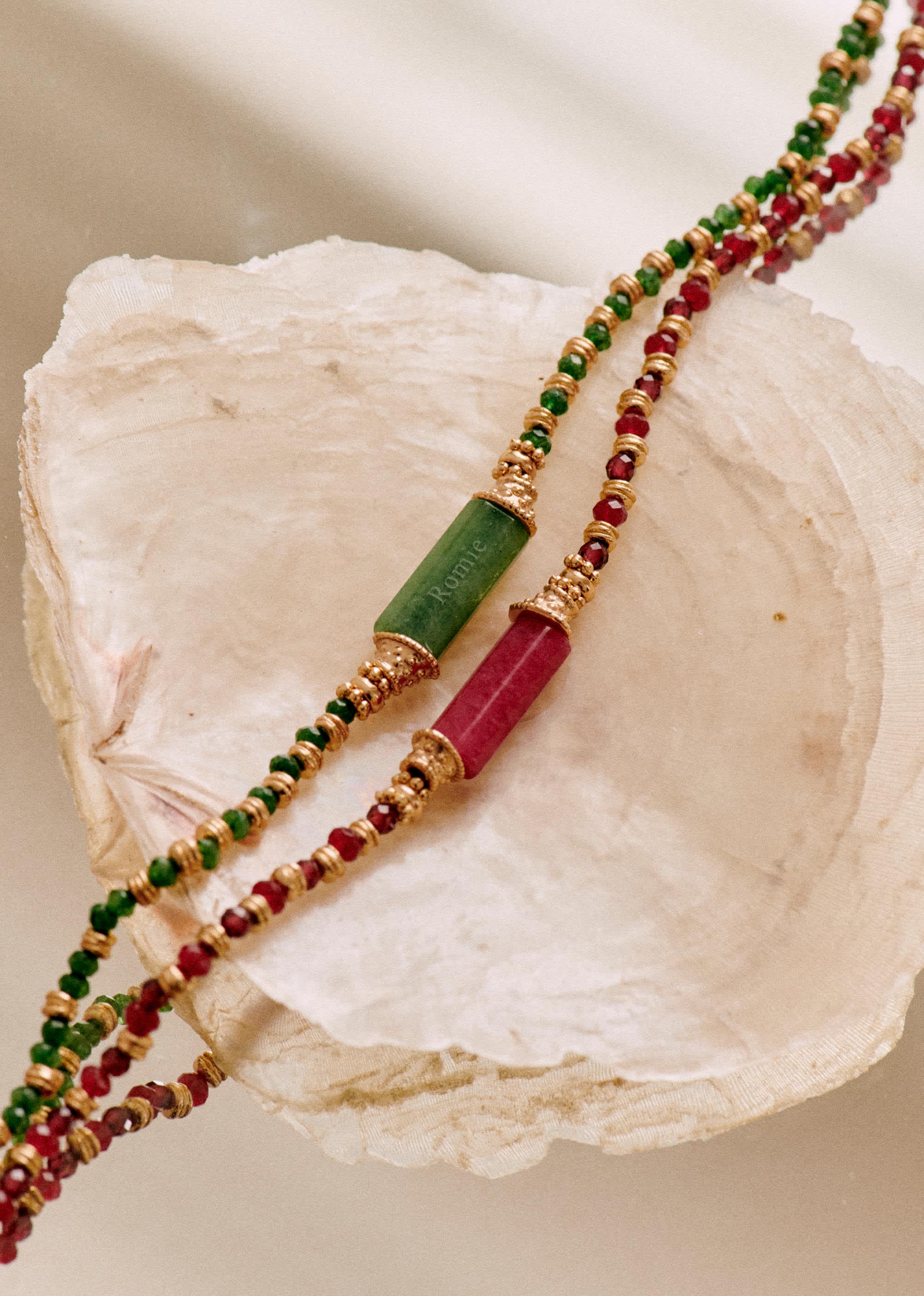 Collier Ronnie - Grenat - E-SHOP/BIJOUX Colliers 5905817