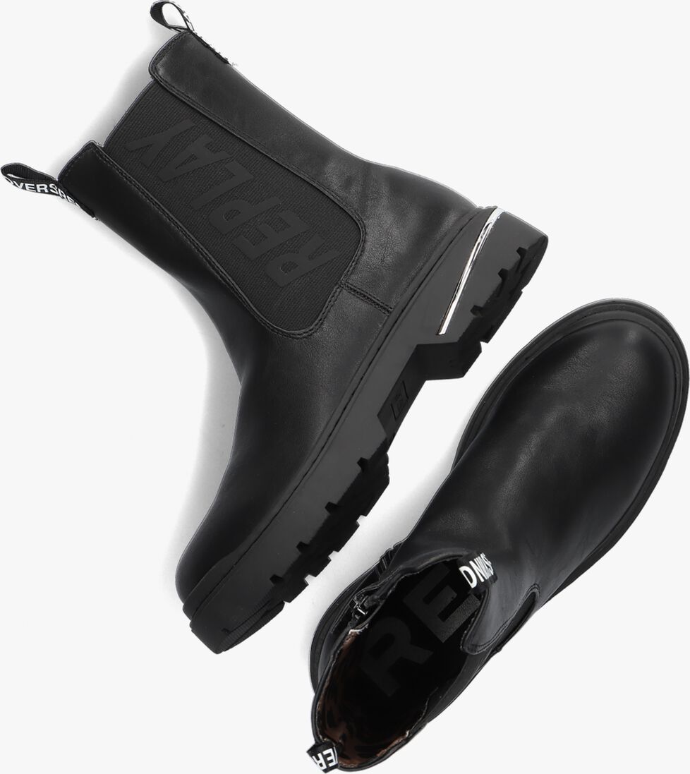 REPLAY zwarte replay chelsea boots joplin 6