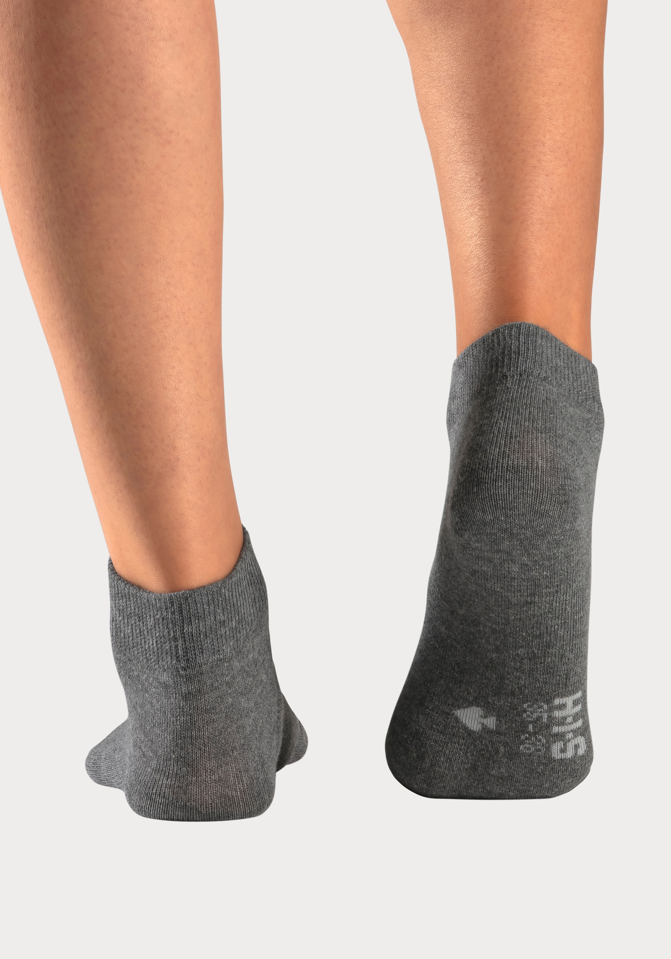 H.I.S Kurzsocken Packung, 10 Paar tlg. mit eingestrickten Symbolen