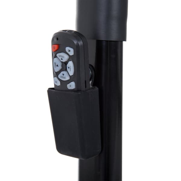 Elektrisk Tredemølle Med Lcd-Skjerm, Sammenleggbar Treningsmaskin, 1-6 Km/T, Stål, Svart, 105 X 56 X 108,5 Cm