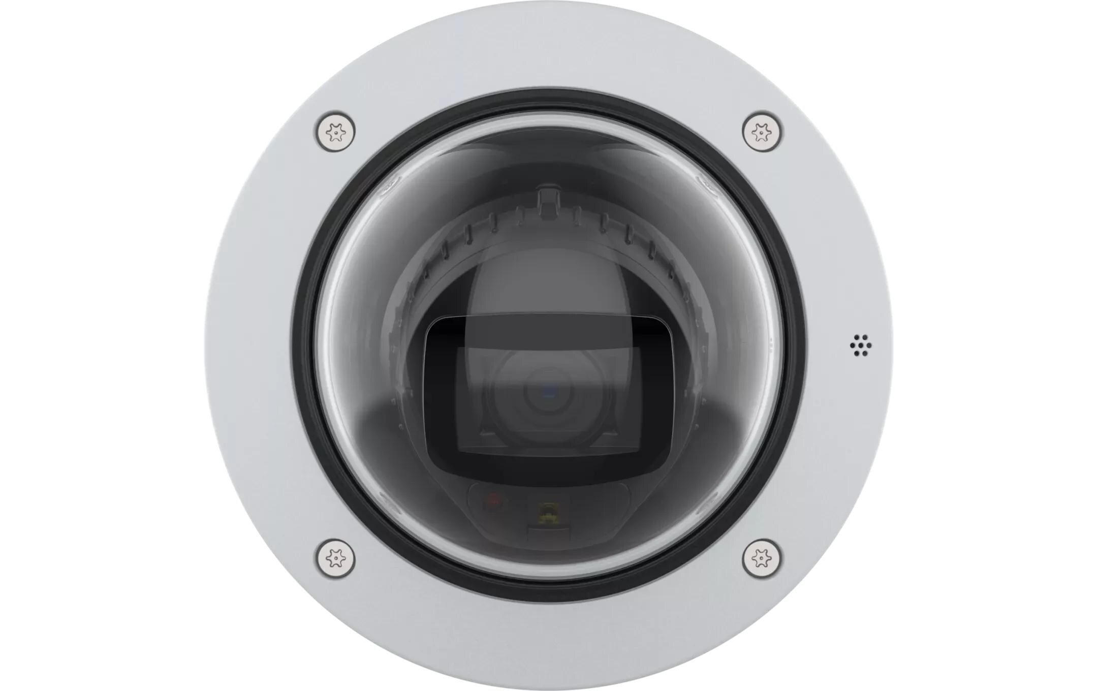 Netzwerkkamera P3288-LV<br>KI-gestützte 8-MP-Dome-Kamera mit Audio Analytics für den Aussenbereich