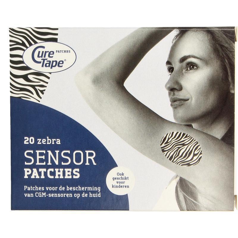curetape Sensor Patch Zebra 20 Stuks