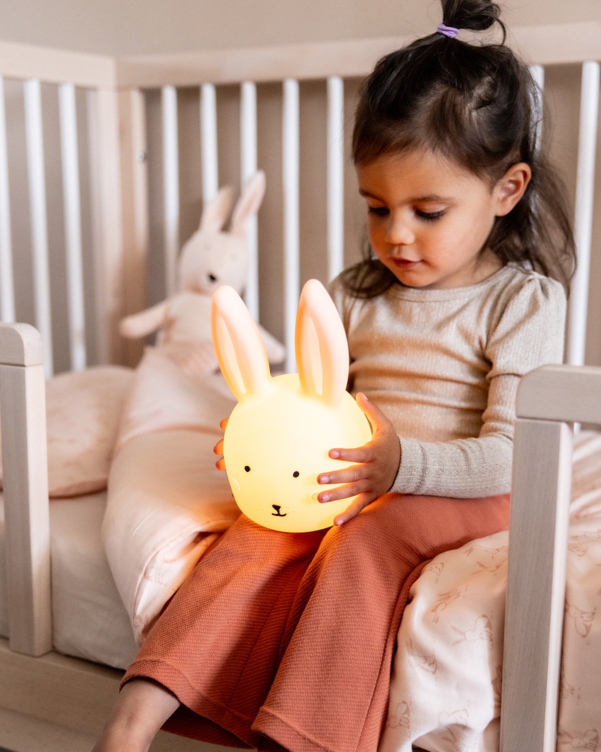 Nattlampe Trådløs – Oppladbar LED – 20x12cm | Lang Batteritid