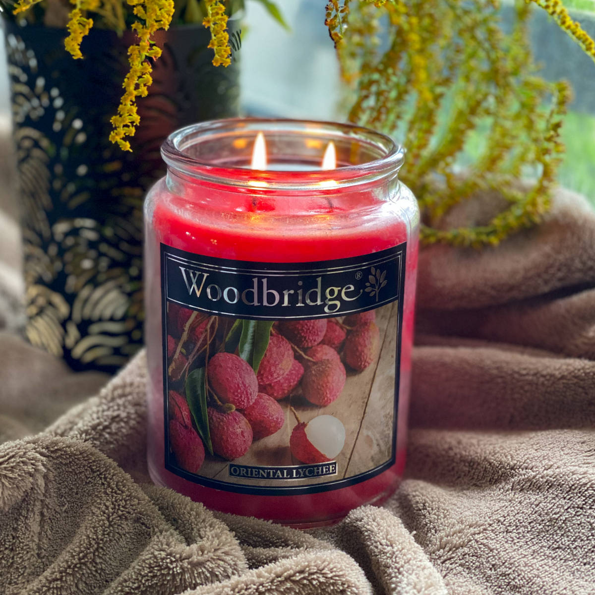 Bougie parfumée - Oriental Lychee - Litchi & fraise - 565 g