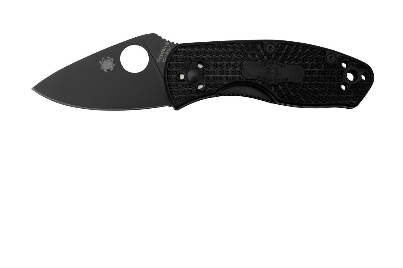 Spyderco Ambitious Lightweight Black C148PBBK zakmes