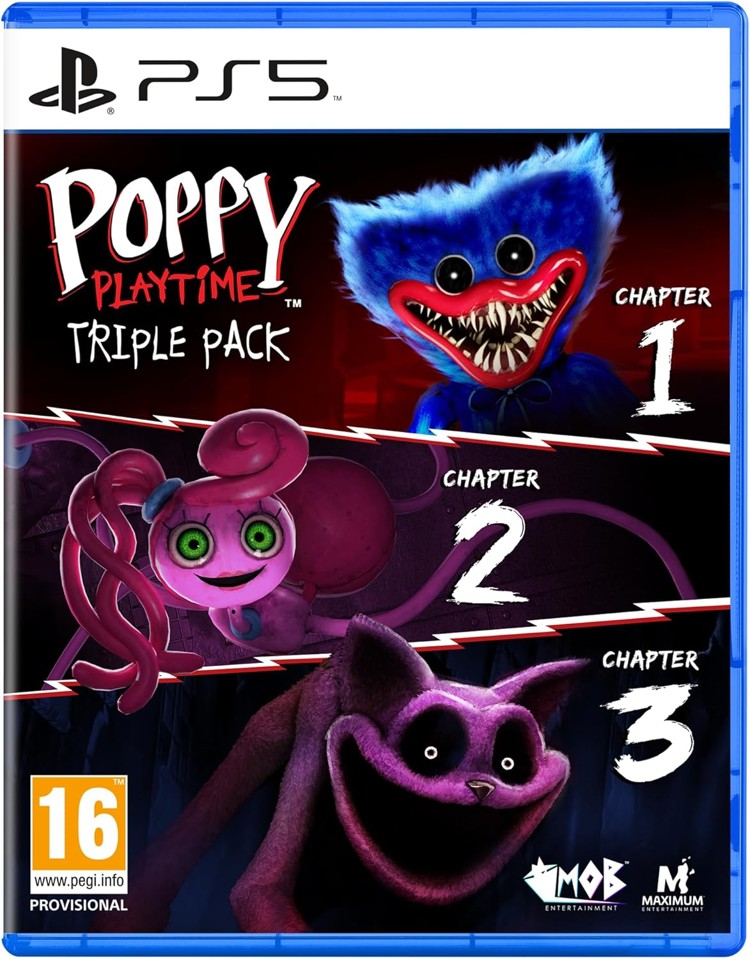 Poppy Playtime Triple Pack- PlayStation 5