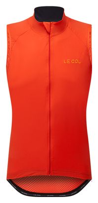 Veste Sans Manches Coupe-Vent Le Col Sport II Rouge