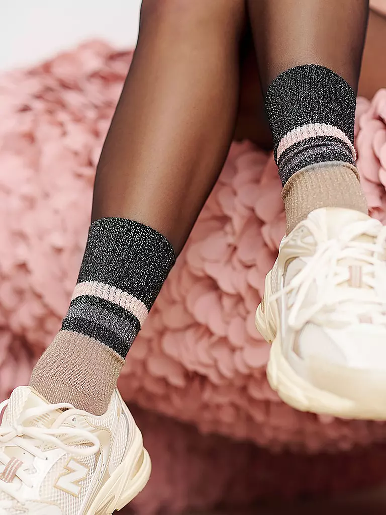 OOLEY Socken ELECTRA LUNGO gold gold
