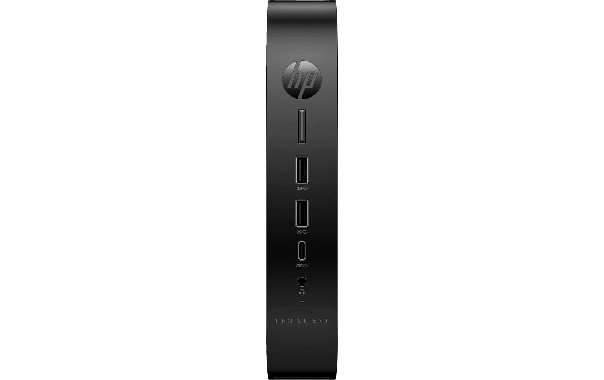 Thin Client t550 5H0X3EA Intel Celeron J6412<br>Thin-Client im winzigen USFF-Gehäuse für virtuelle Desktop-Lösungen mit vielen Sicherheitsfeatures
