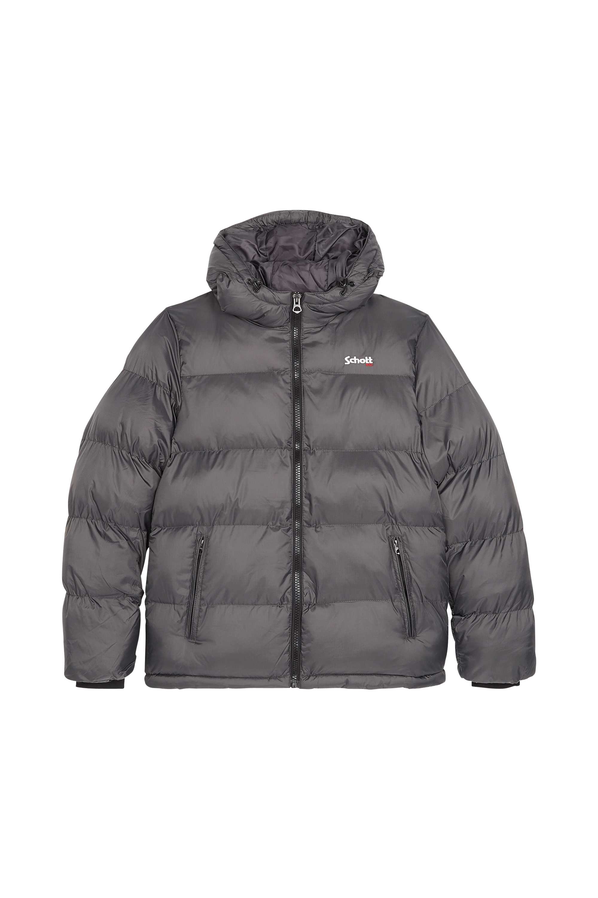 SCHOTT Doudoune avec capuche IDAHO2 Gris