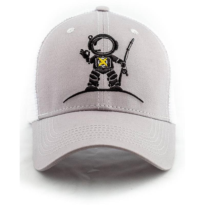 Casquette Homme Fishxplorer Astro Pêcheur - Blanc
