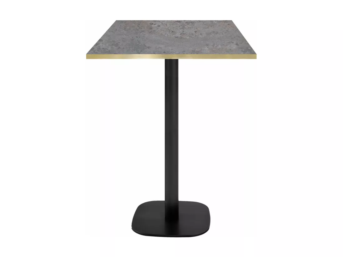 Mange-debout 60 x 60 cm - modèle Round cladeira chants laiton