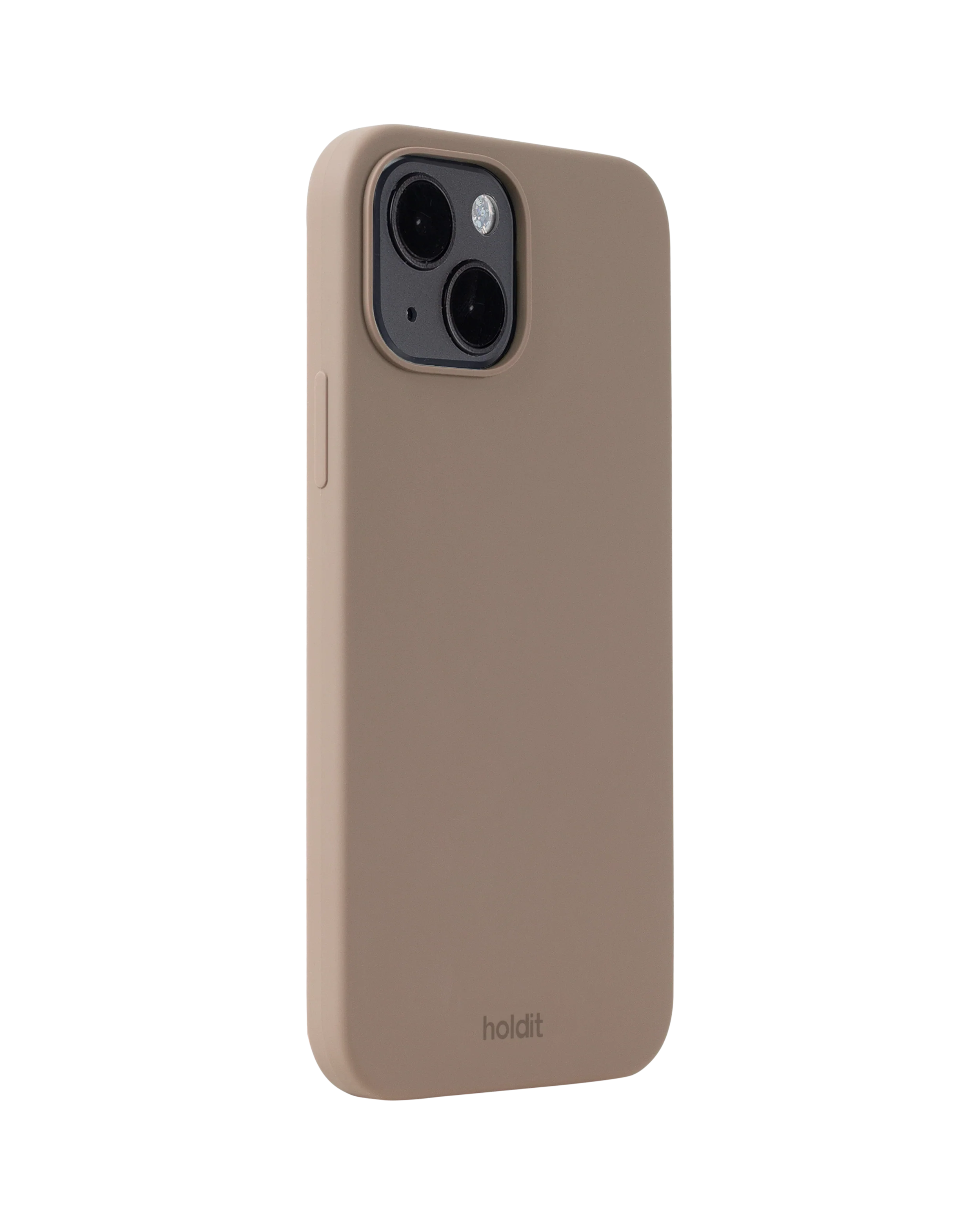 Holdit  iPhone 15 Silicone cover - Mocha Brown