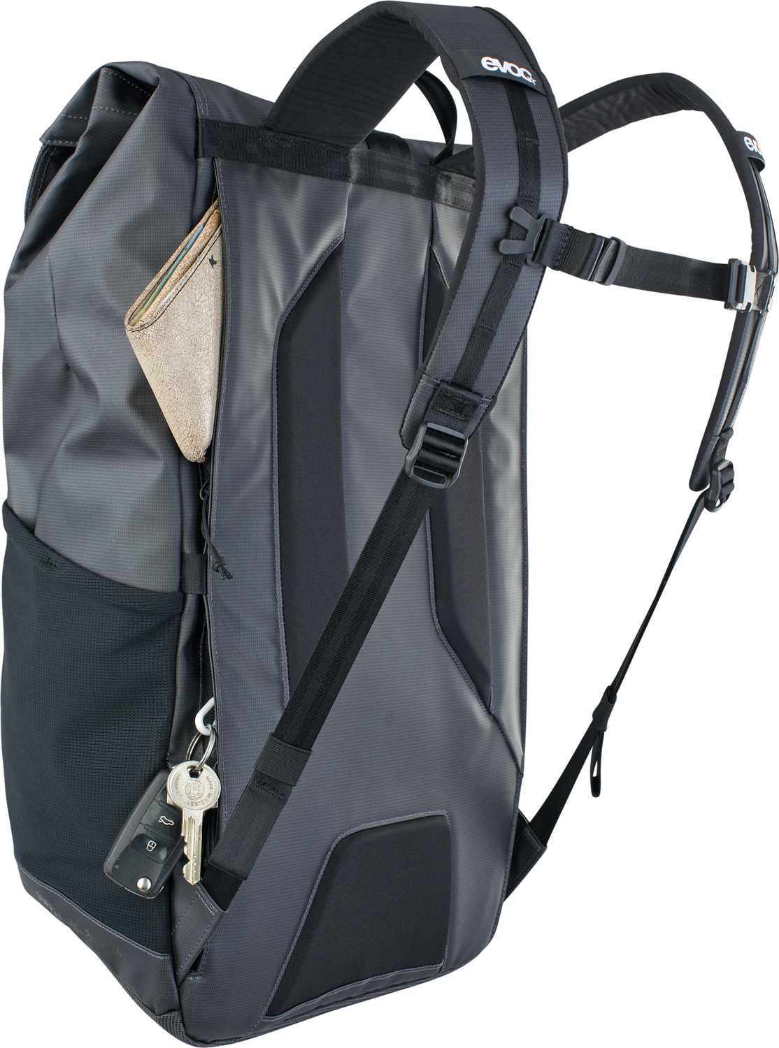 EVOC Duffle Rygsæk 26 L Carbongrå
