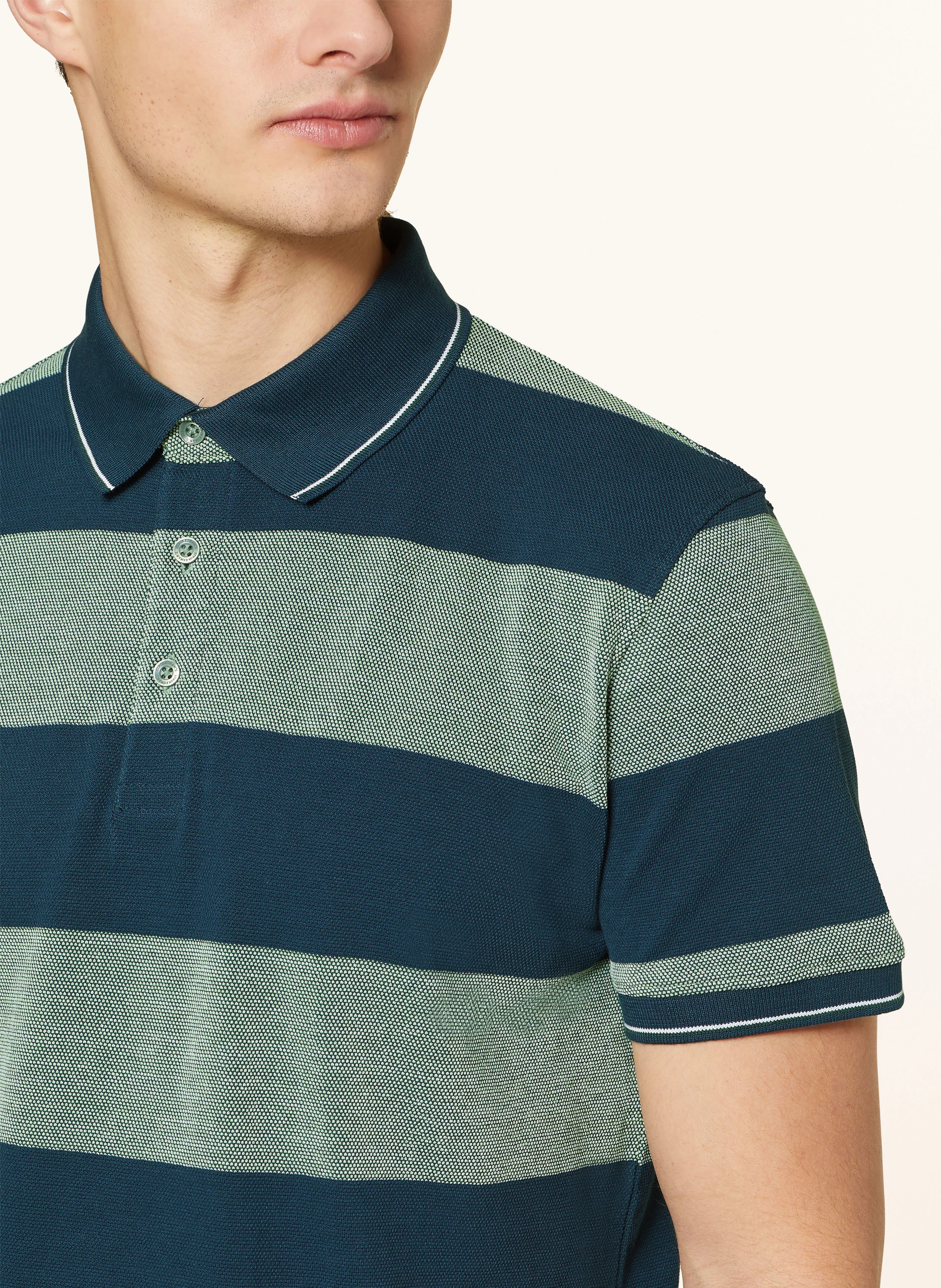 STROKESMAN'S Piqué-Poloshirt
