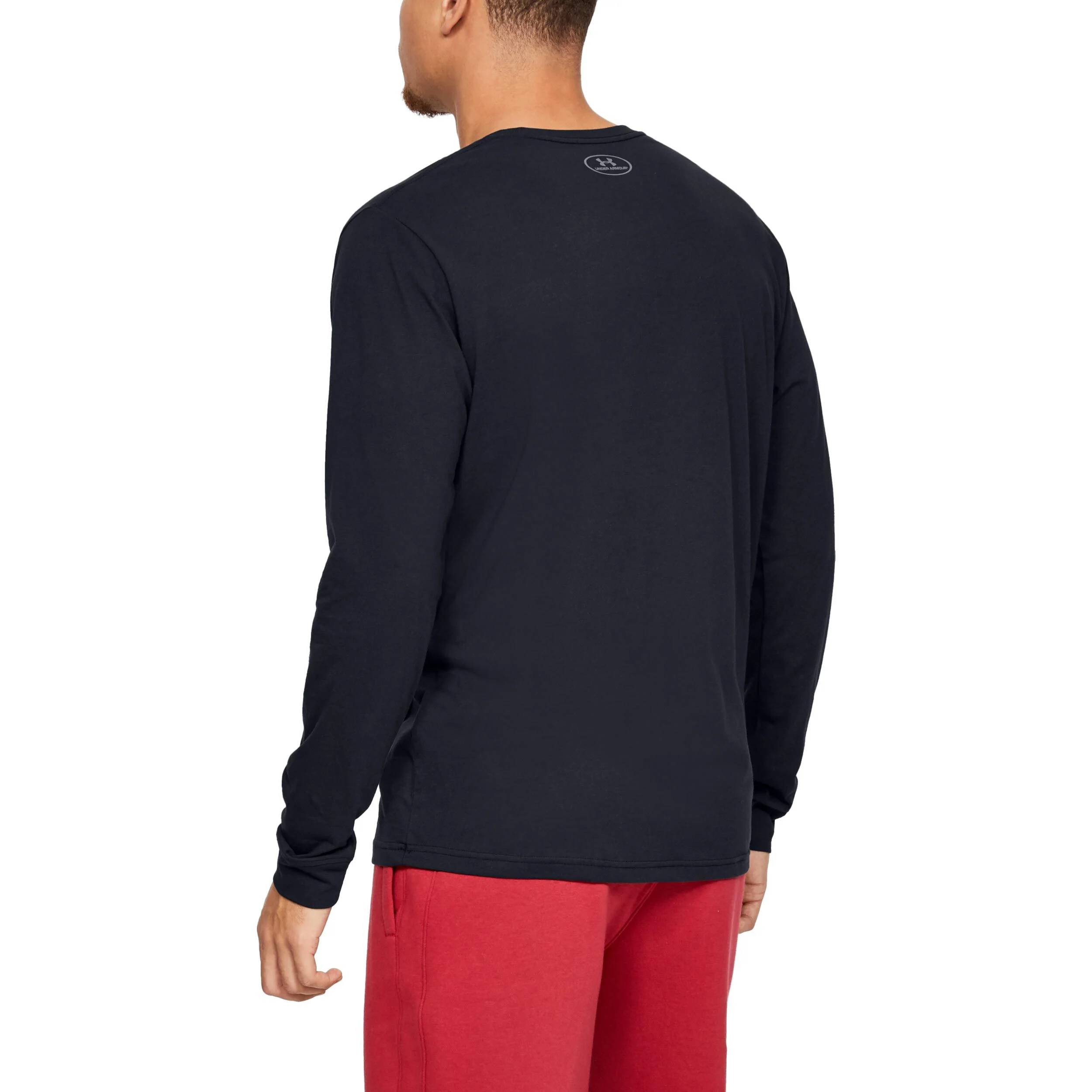 Under Armour Sportstyle Left Chest Haut Manches Longues Hommes - Noir