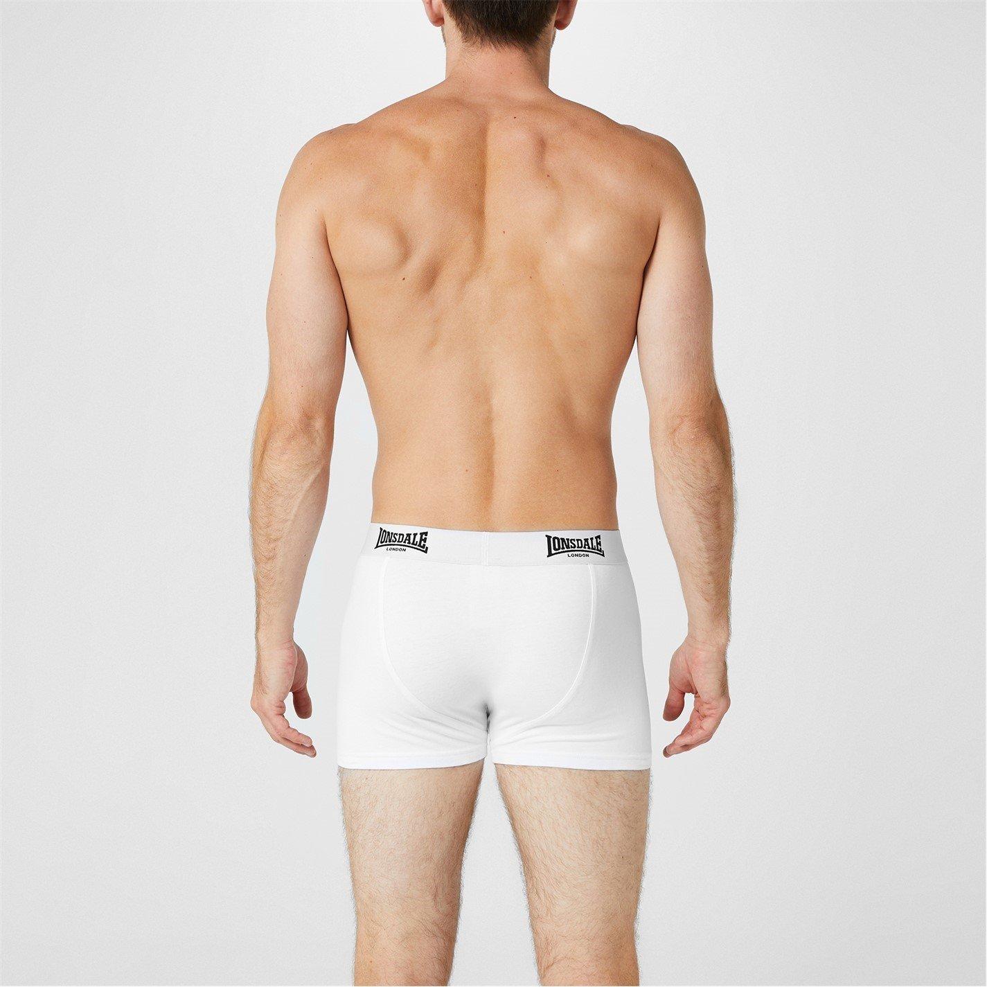 Lonsdale 2 Pack Trunk Mens