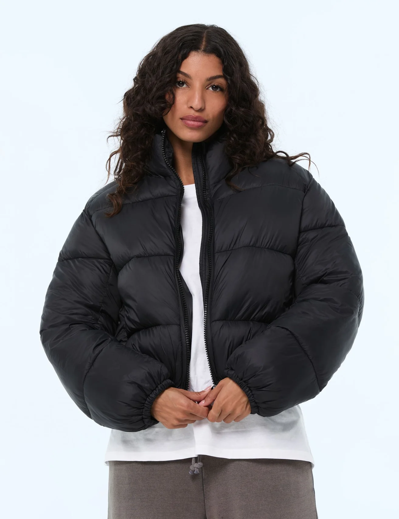 Doudoune matelassée noire