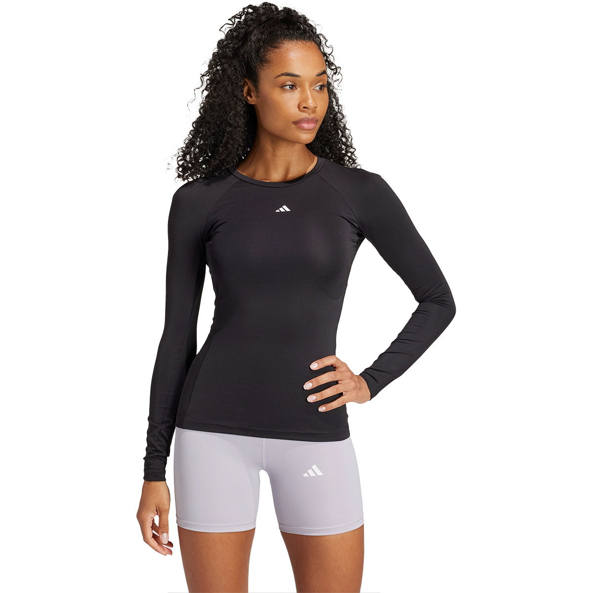 adidas Techfit Langærmet Baselayer T-shirt Dame