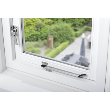 AXA raamuitzetter Habilis rvs 30 cm buitendraaiend