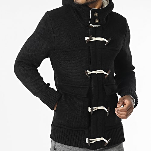 Gilet Capuche Ashkan Noir