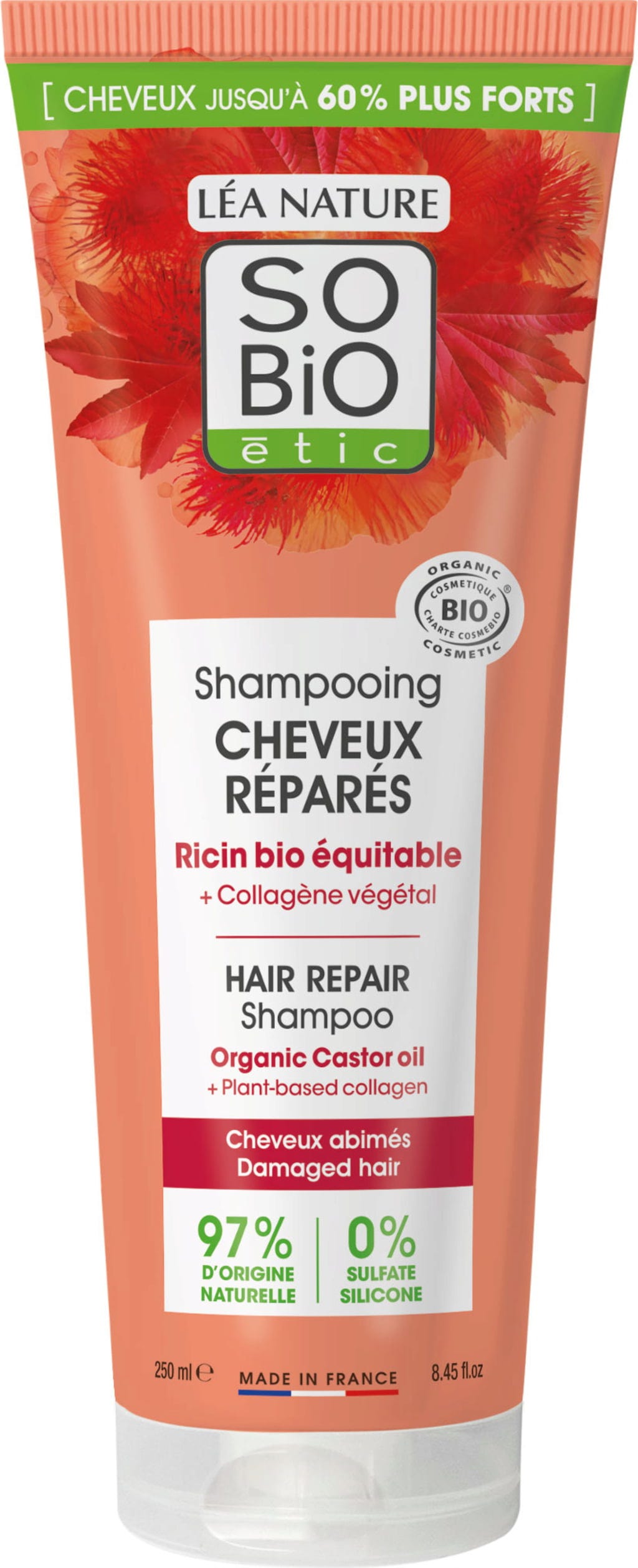 LÉA NATURE SO BiO étic  Repair Shampoo, 250 ml
