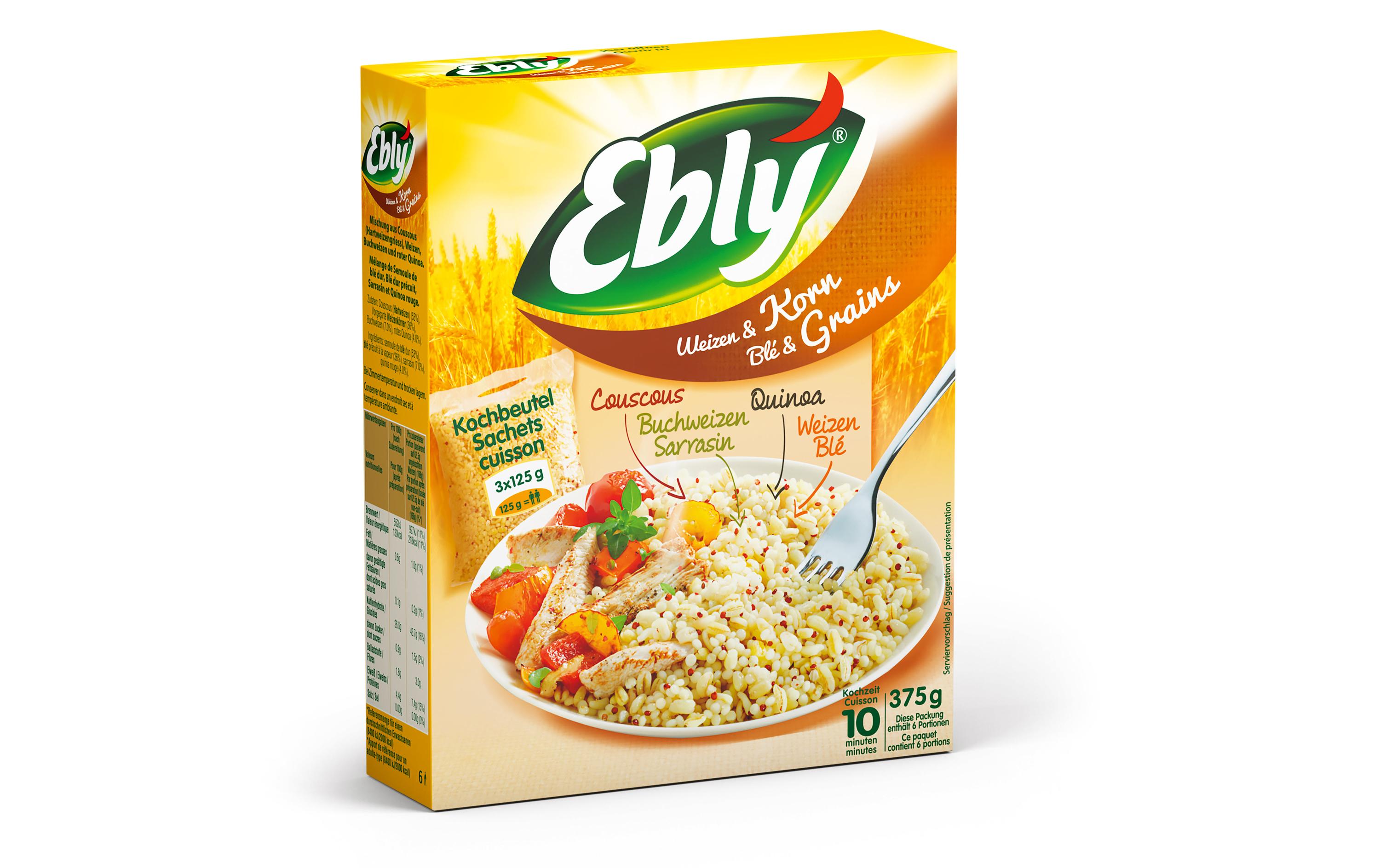 Weizen & Korn 375 gMischung aus Couscous, Weizen, Buchweizen und Quinoa