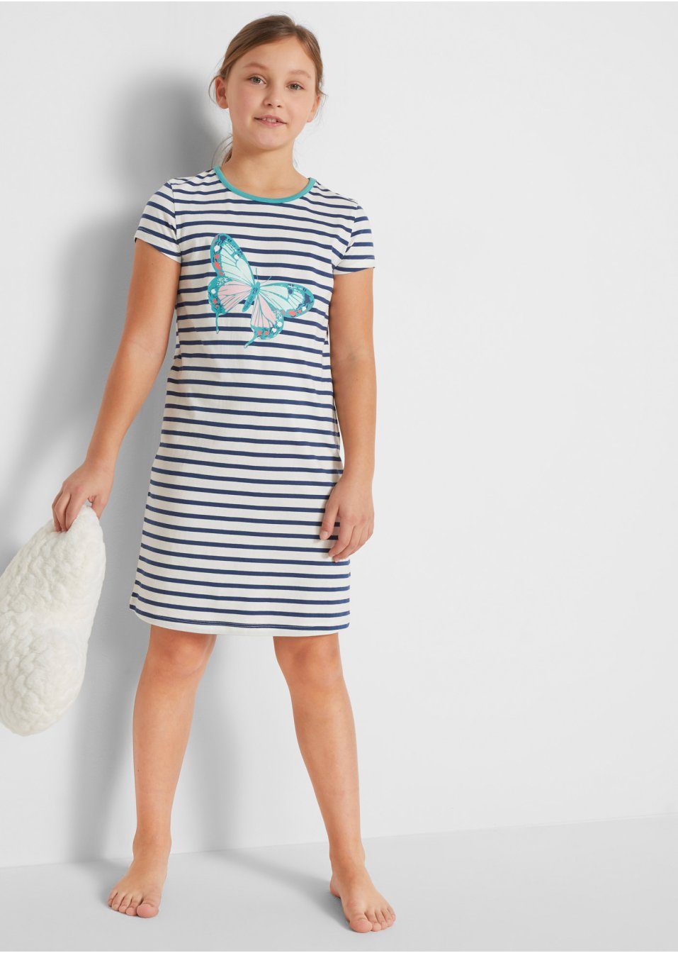 Lot de 2 chemises de nuit fille