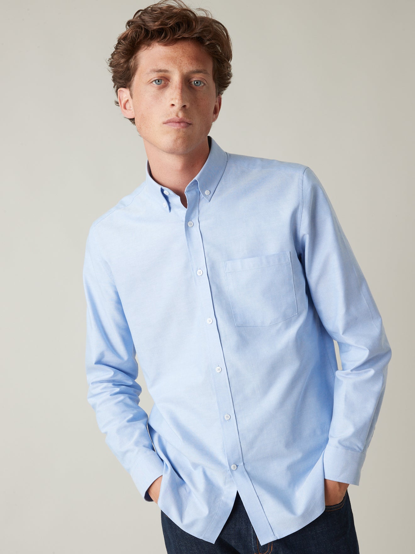 Chemise regular Oxford homme - coton biologique